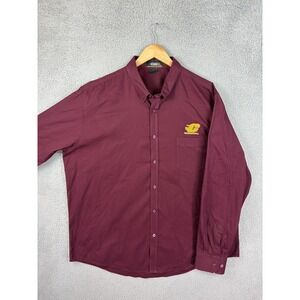 Central Michigan Chippewas Shirt Mens 2XL Maroon Red NCAA Basketball CORE365